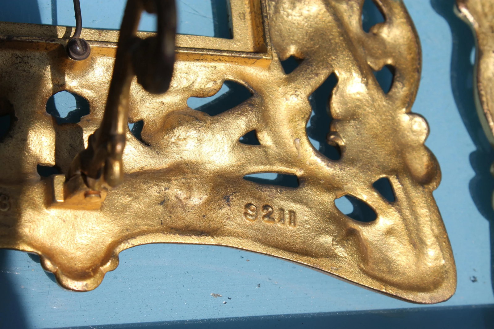 Art Nouveau Picture Frames - a Pair - 7