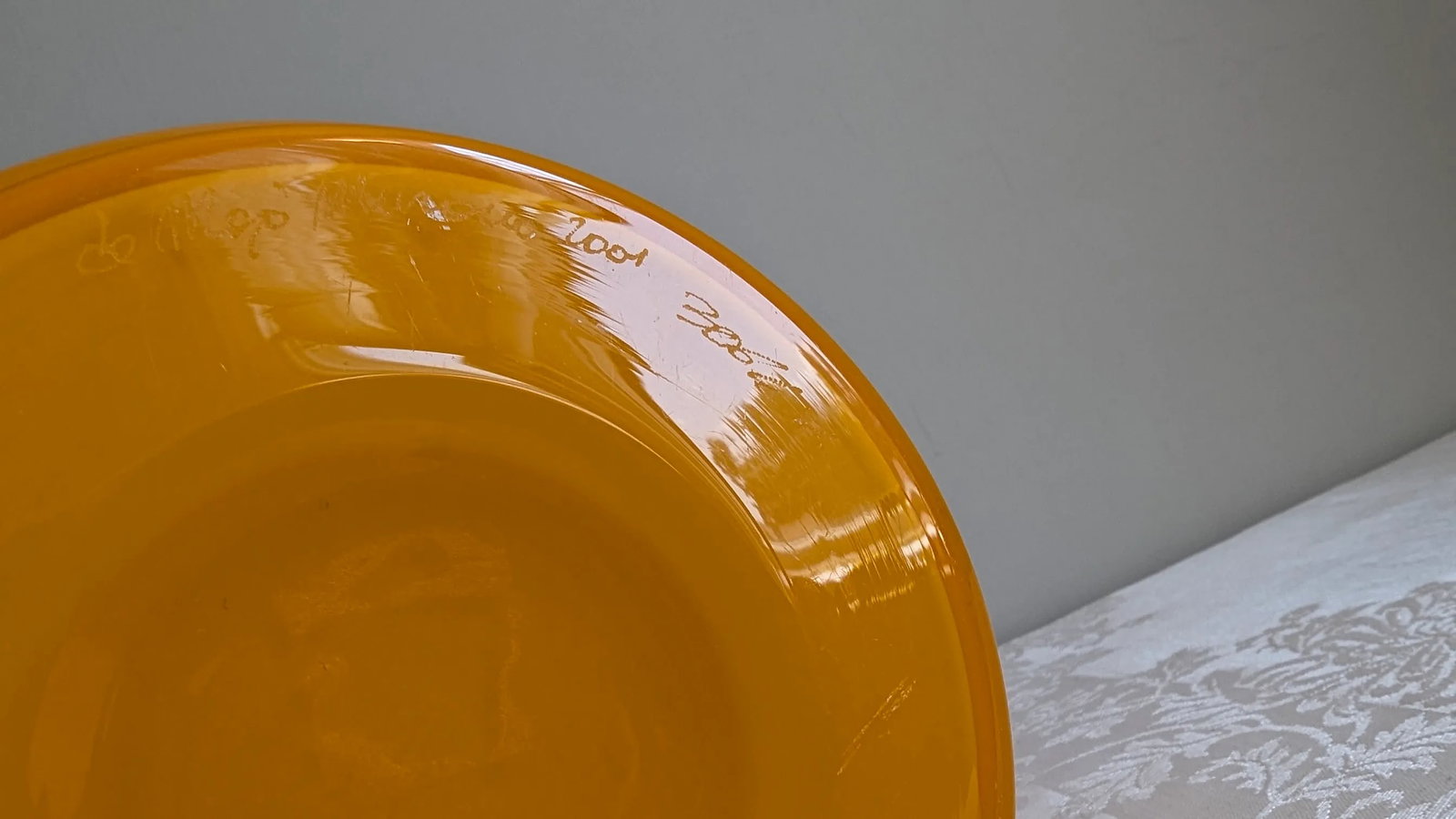 Early 21st Century De Majo Murano Yellow Glass Vase - 11