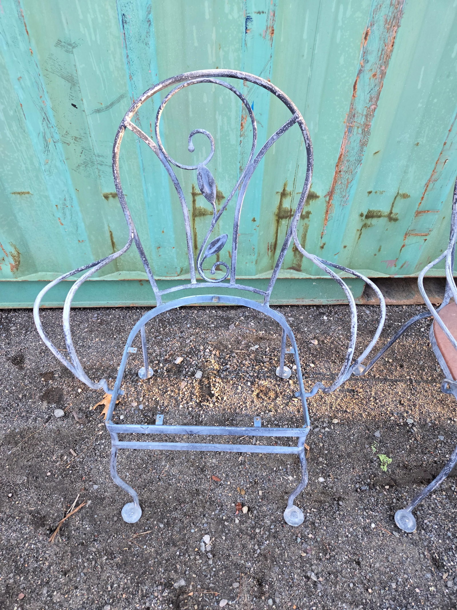 Vintage Salterini Wrought Iron Outdoor Chairs - Set of 2, Attributed - 5