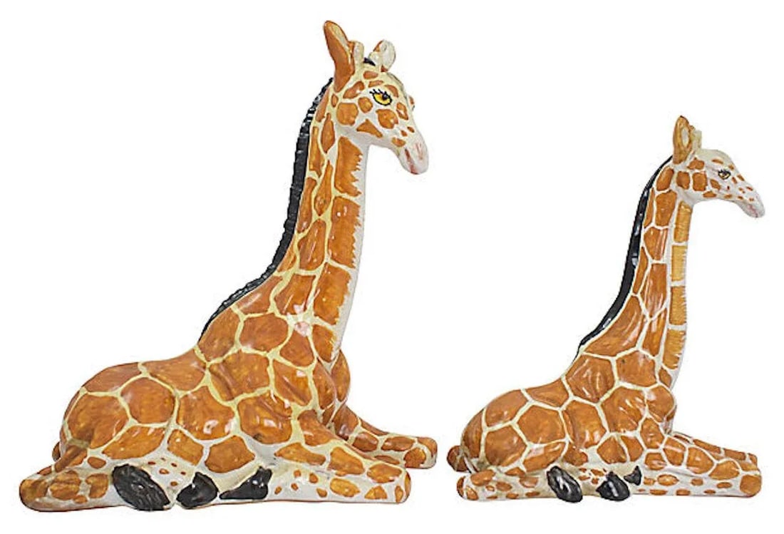 1960s Italian Terracotta Giraffes, Pr - 2