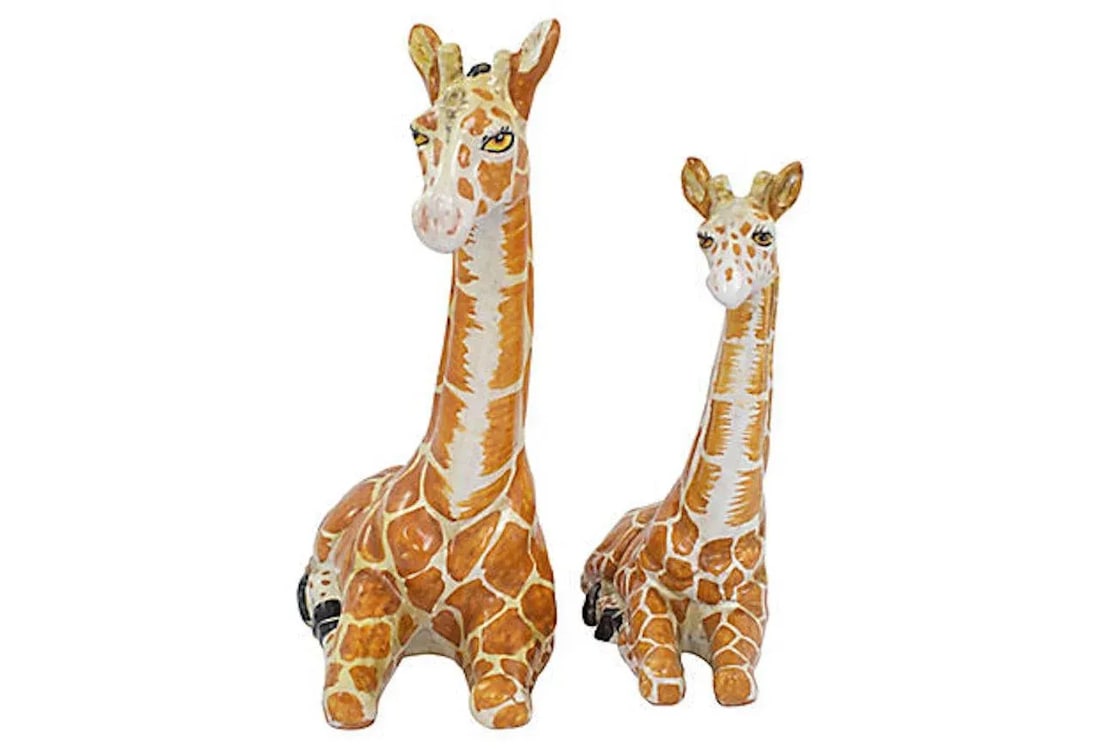 1960s Italian Terracotta Giraffes, Pr - 3