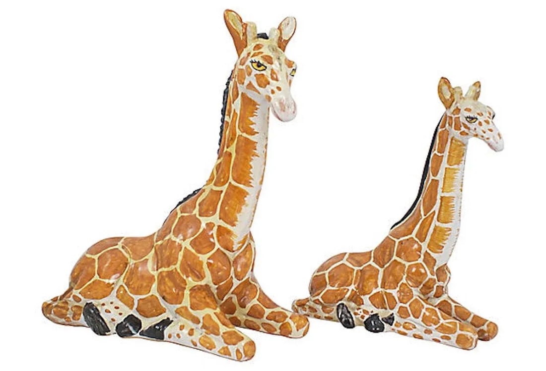1960s Italian Terracotta Giraffes, Pr - 4