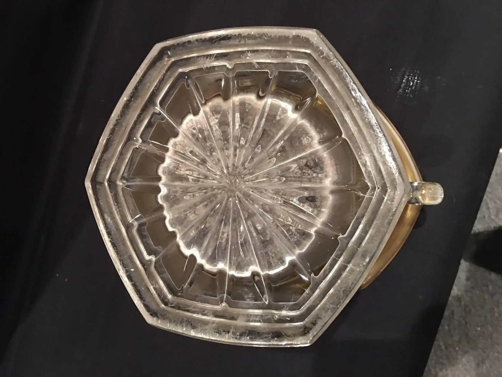 French Cut-Glass Vase or Ice Bucket With a Gilded Rim, Early 20th Century - 6