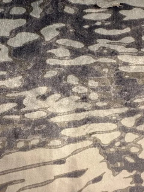 Great Plains Reflecting Pool Printed Velvet - Holly Hunt - 6 Plus Yards - 5