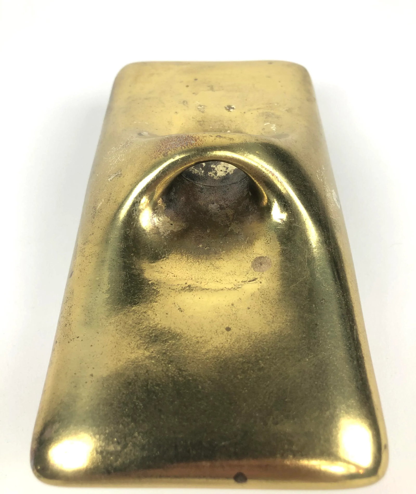 Modernist Brass Rolling Blotter by Ben Seibel - 4