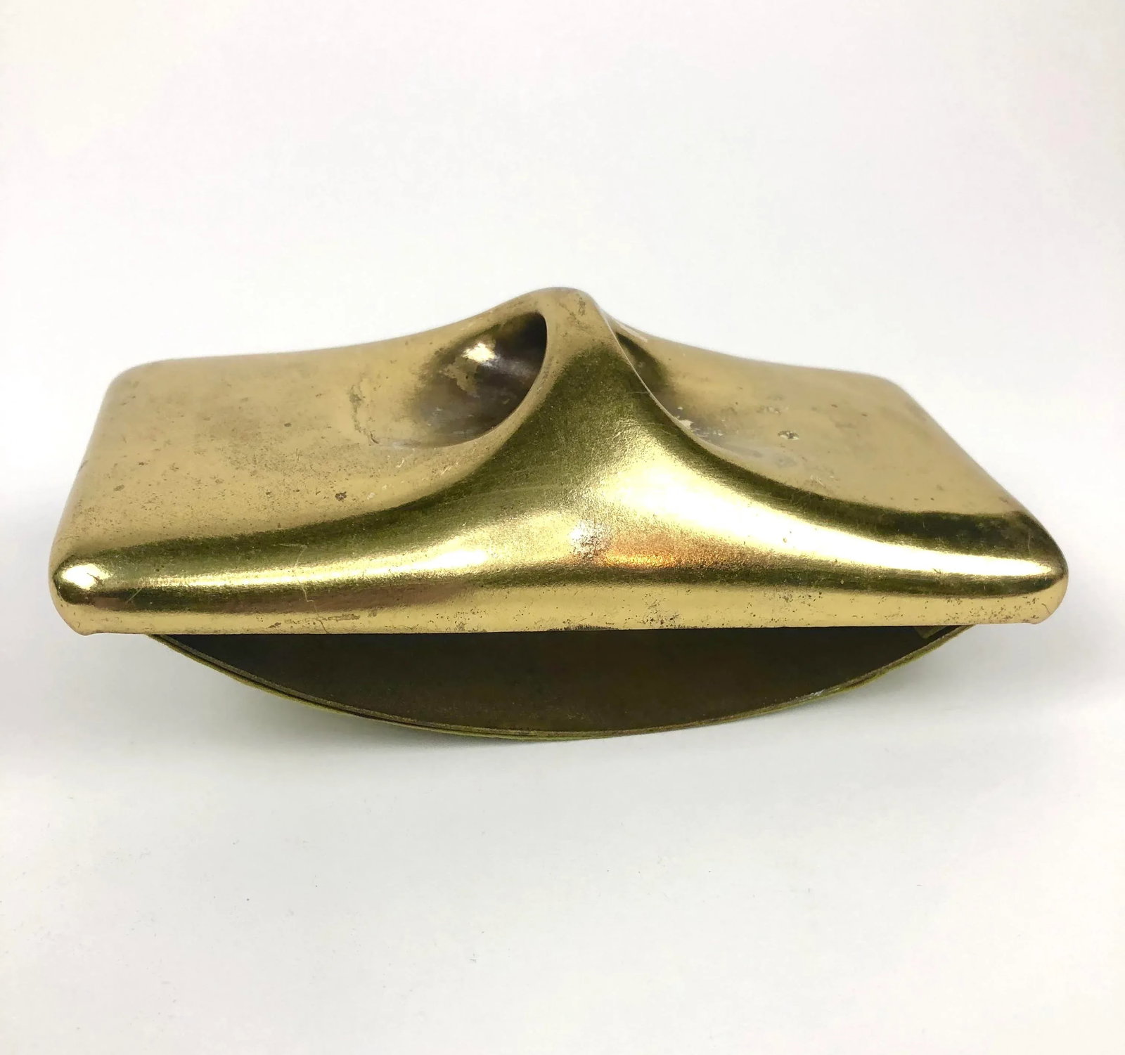 Modernist Brass Rolling Blotter by Ben Seibel - 5