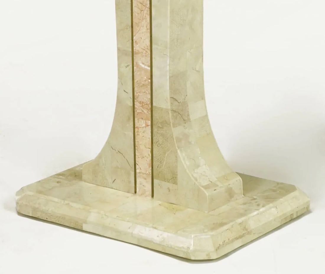 Tessellated Fossil Stone Floor Lamp by Robert Marcius for Casa Bique - 8