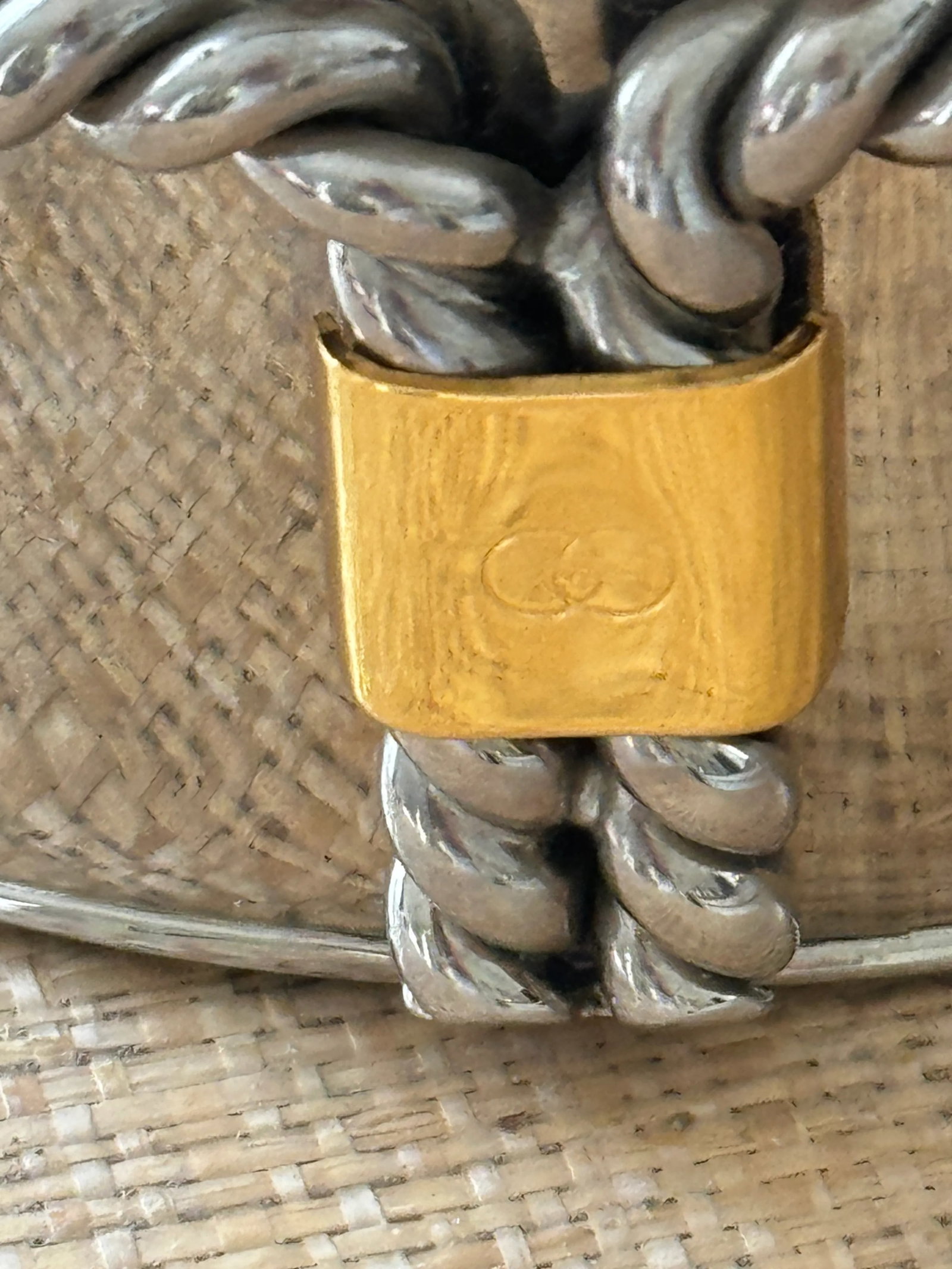 80's Gucci Chrome and Brass Ice Bucket - 10