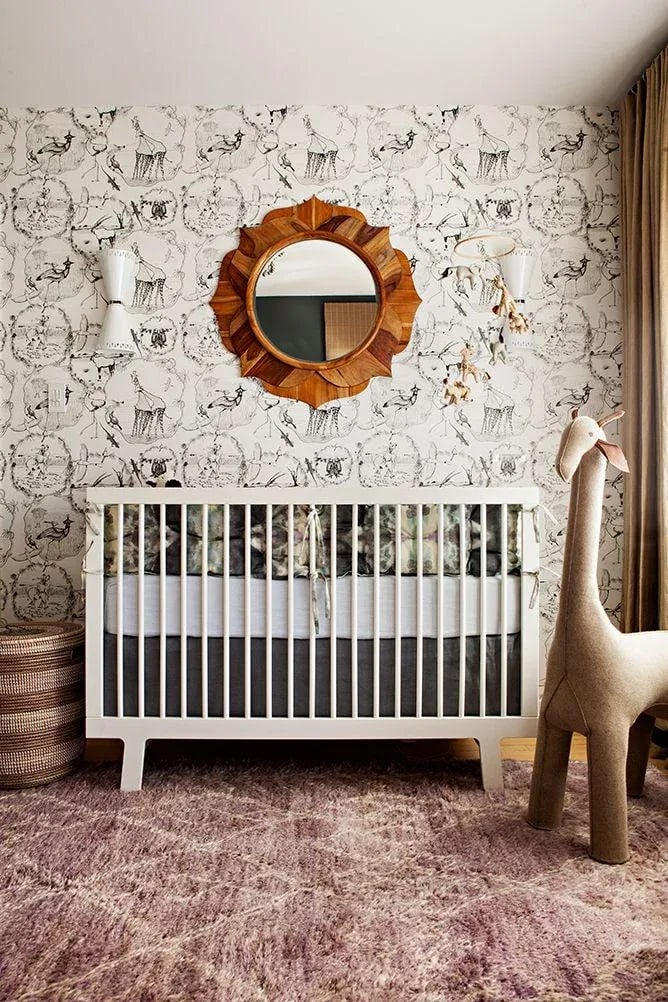 Anthropologie Lotus Wood Mirror - 6