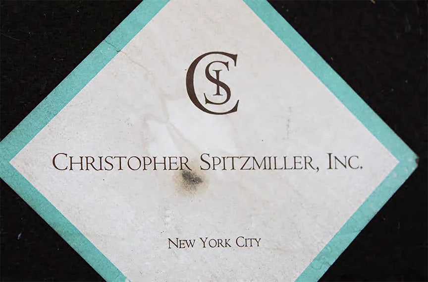 Christopher Spitzmiller Large Matte Blanc De Chine Lamp - 5