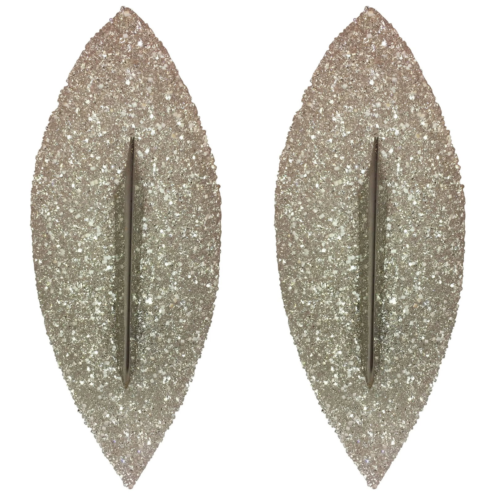 1960s French Resin Sconces - a Pair - 9