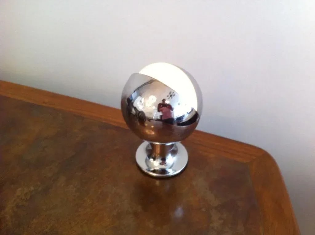 1960s Chrome Eclipse Lamp - 7