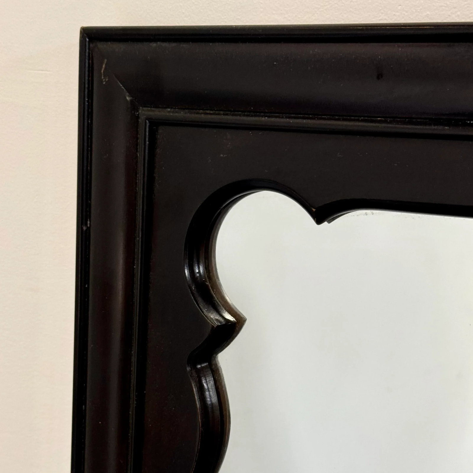 Chinoiserie Black Lacquer Mirrors by Raymond Sobota for Century Furniture Chin Hua Collection - 8