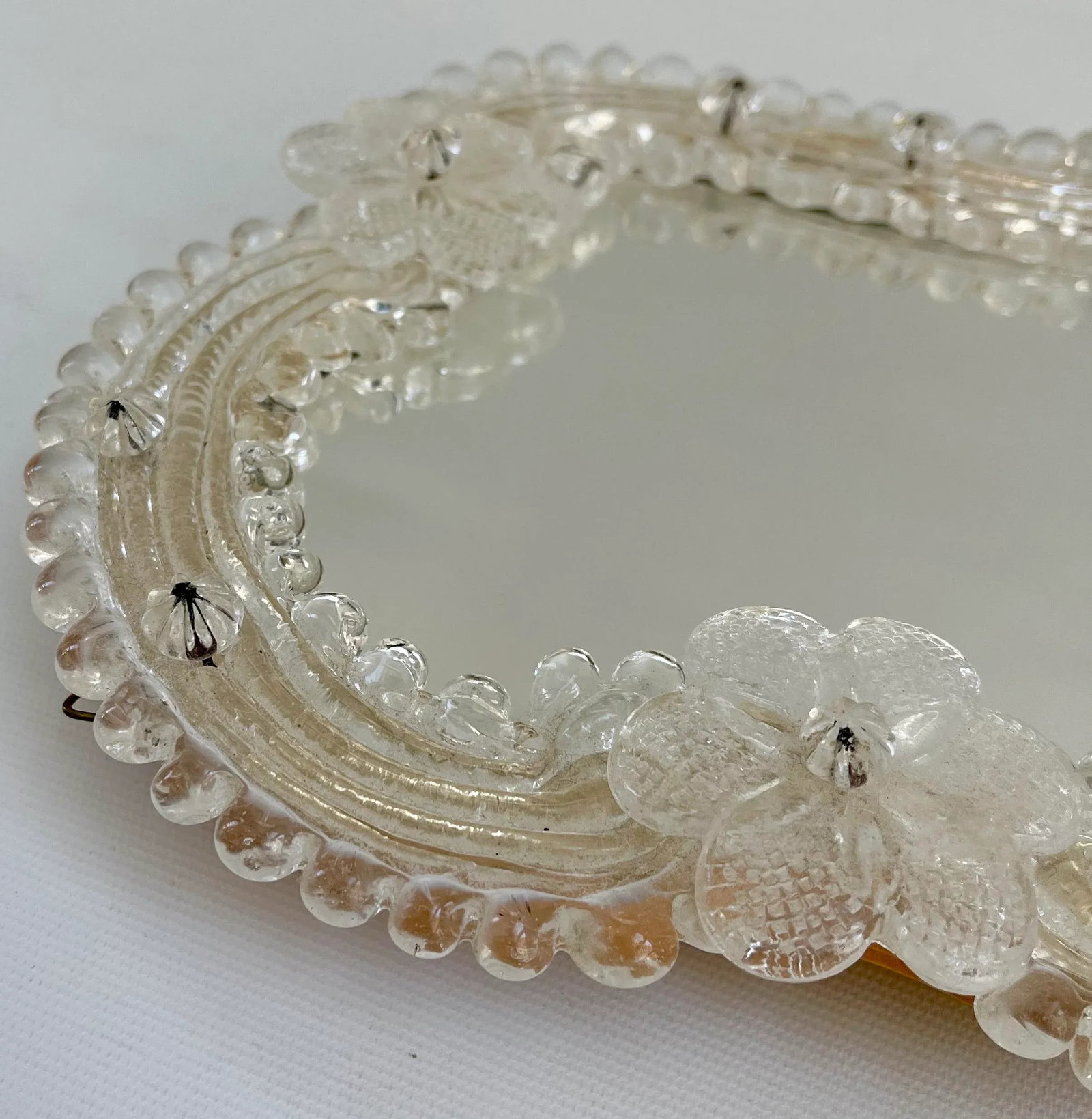 1950s Italian Murano Venetian Table or Wall Mirror - 7