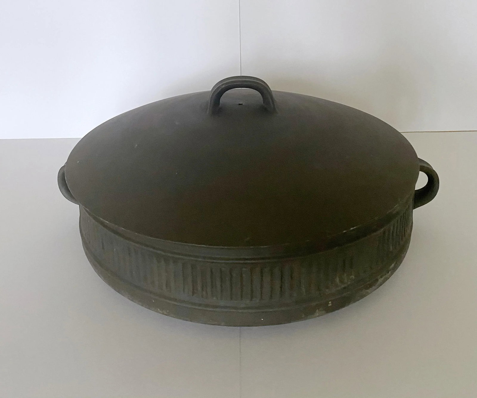 Mid-Century Jens H. Quistgaard for Dansk Matte Flamestone Pottery Domed Casserole Dish - 6
