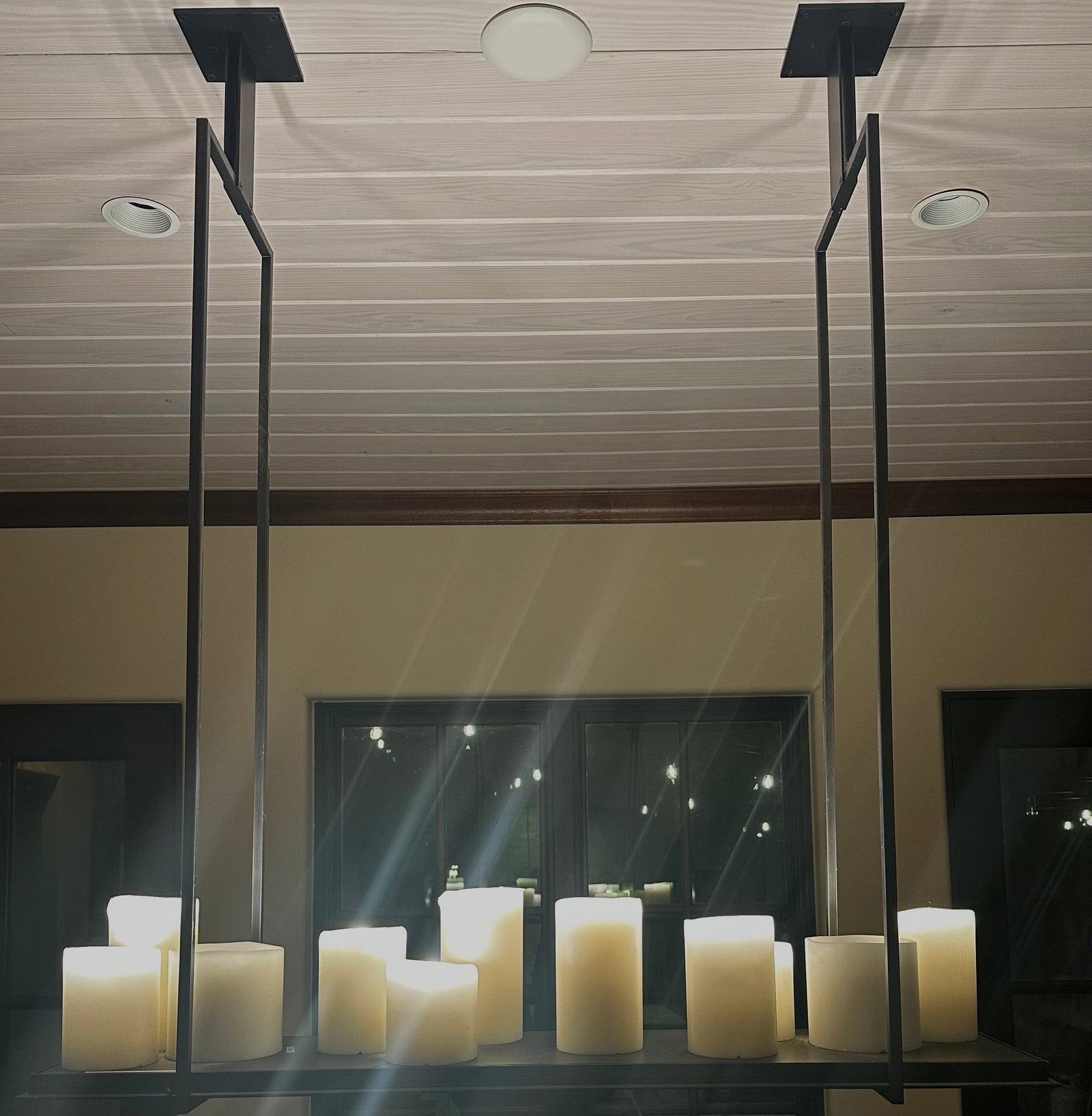 Holly Hunt by Kevin Reilly Altar 11 Candle Hanging Light Fixture - 2