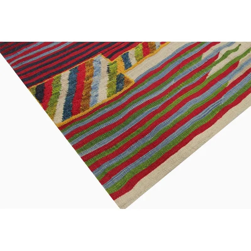 Handwoven Persian Kilim Area Rug - 4'6"*5'6'' - 11