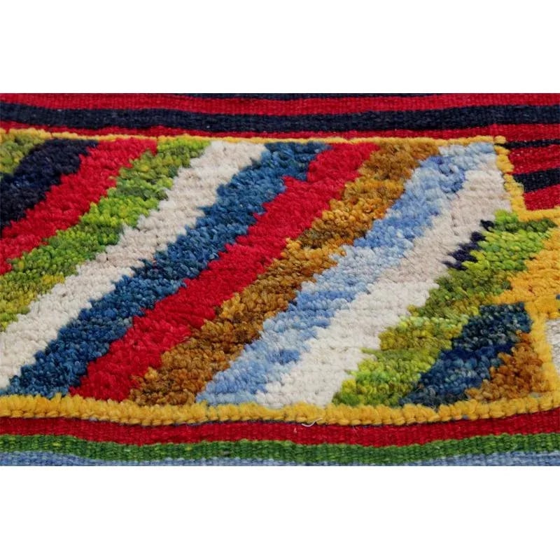Handwoven Persian Kilim Area Rug - 4'6"*5'6'' - 5
