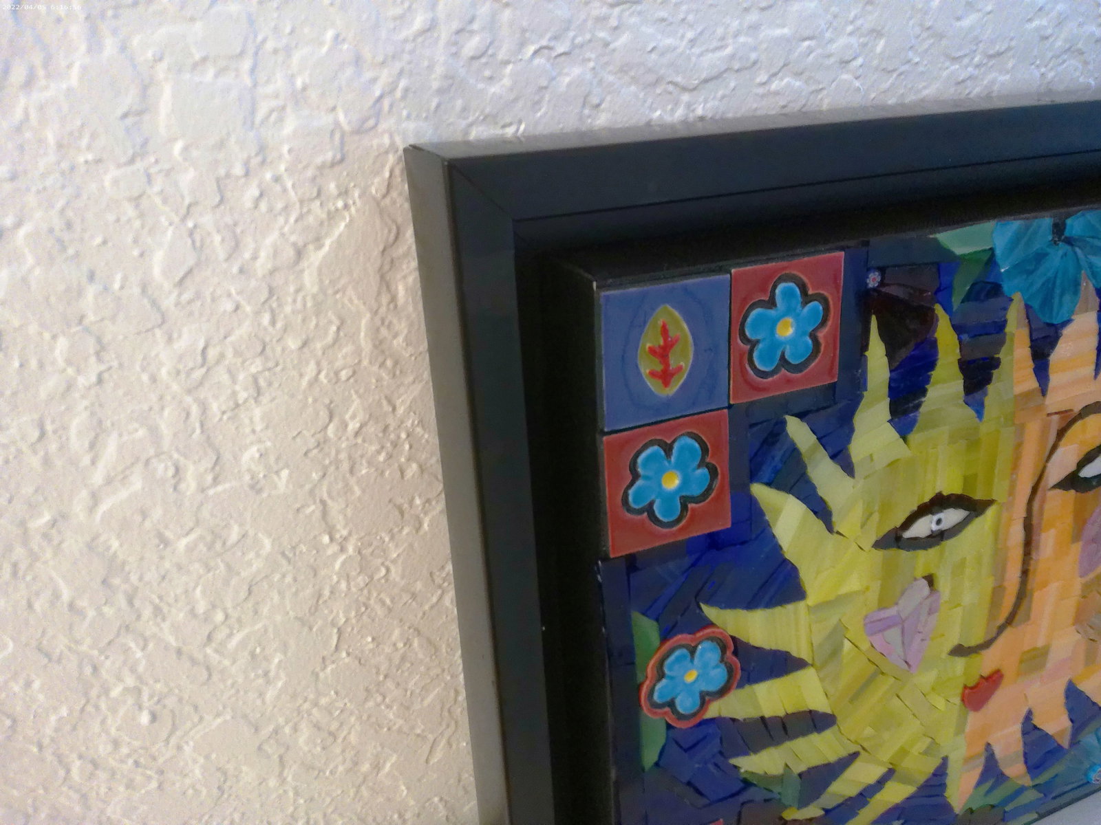 Celestial Sun Mosaic Tile Wall Art - 5