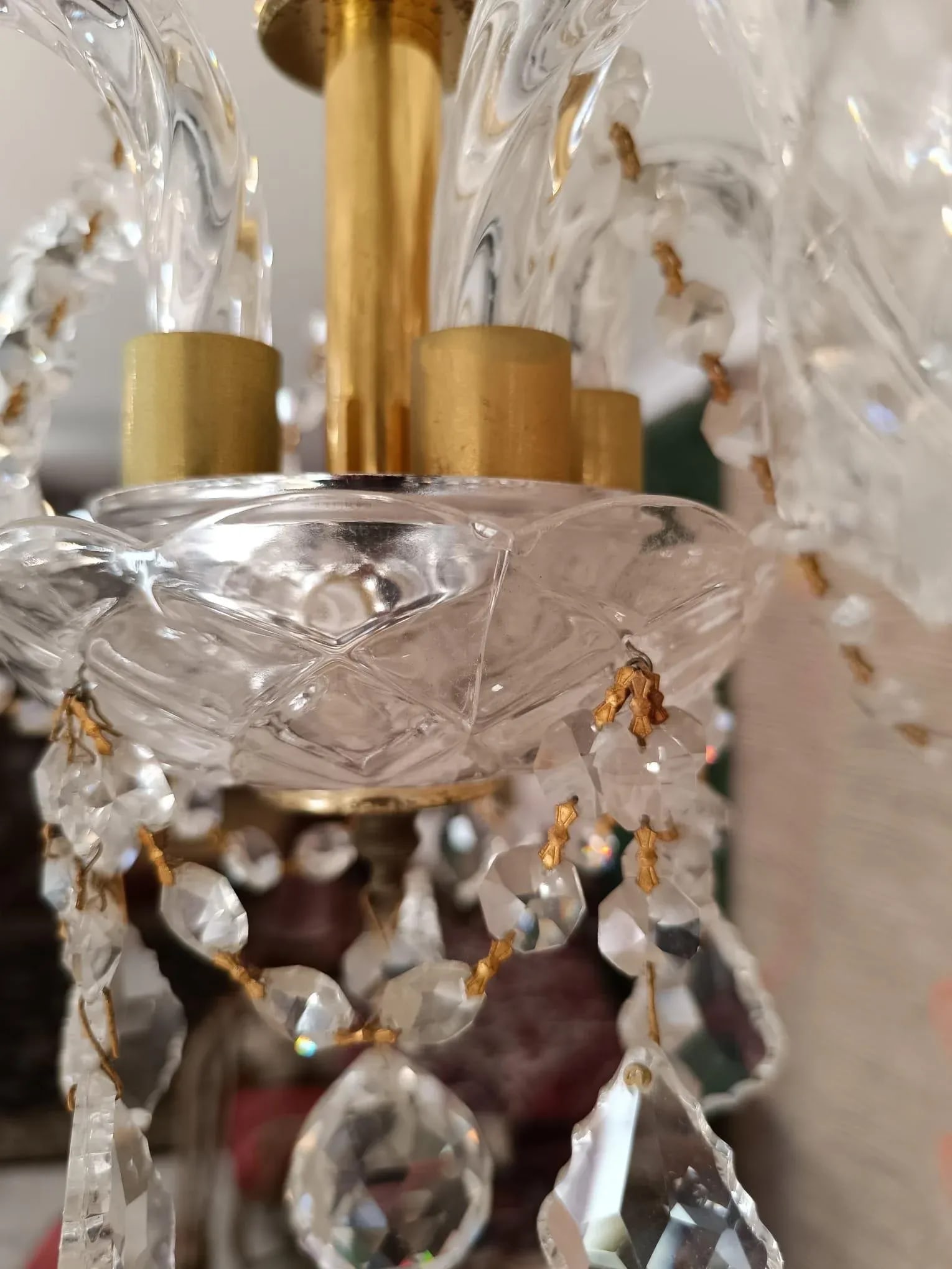 Vintage 5 Lights Wall Wall Chandelier - 11