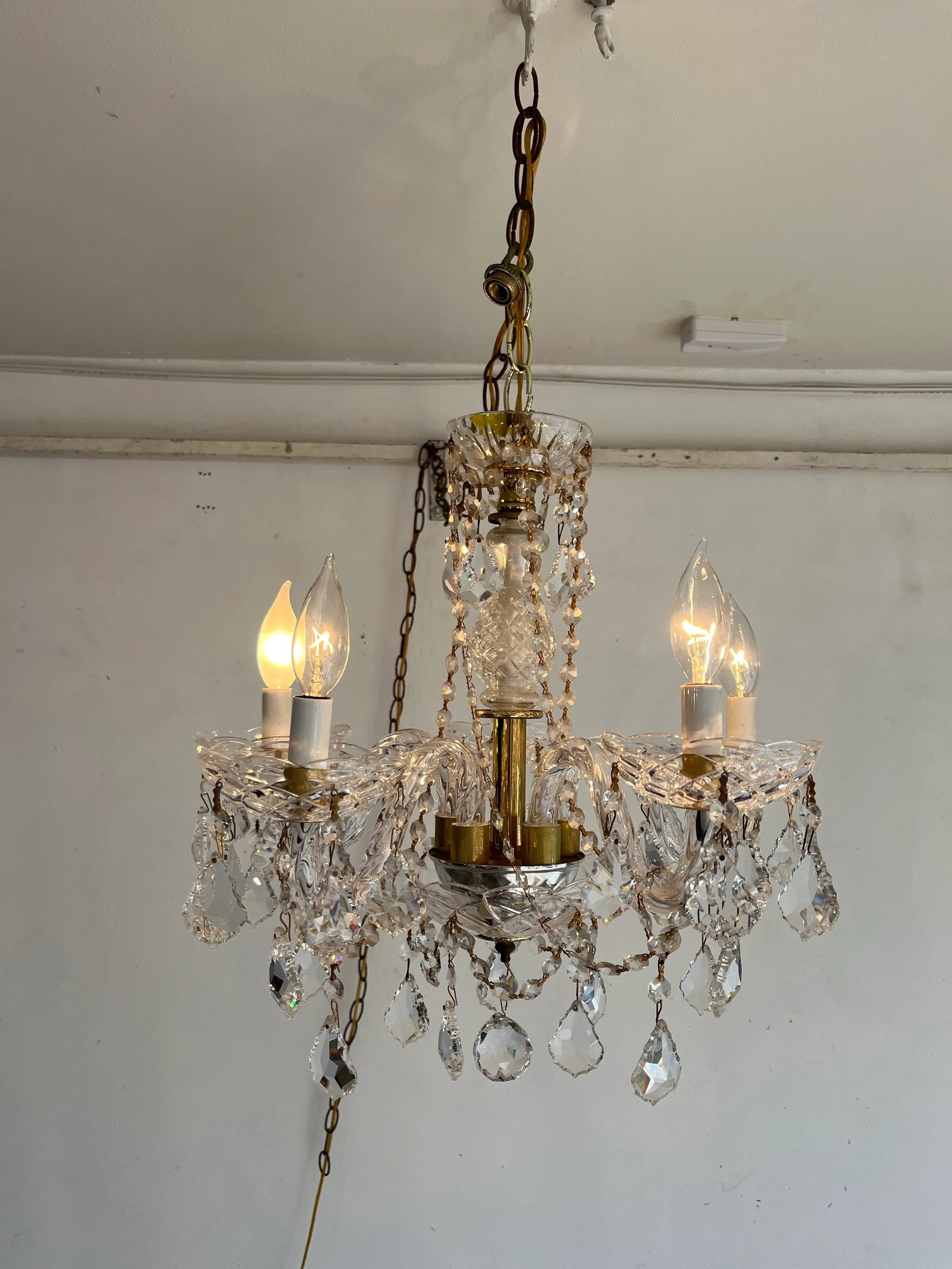 Vintage 5 Lights Wall Wall Chandelier - 3