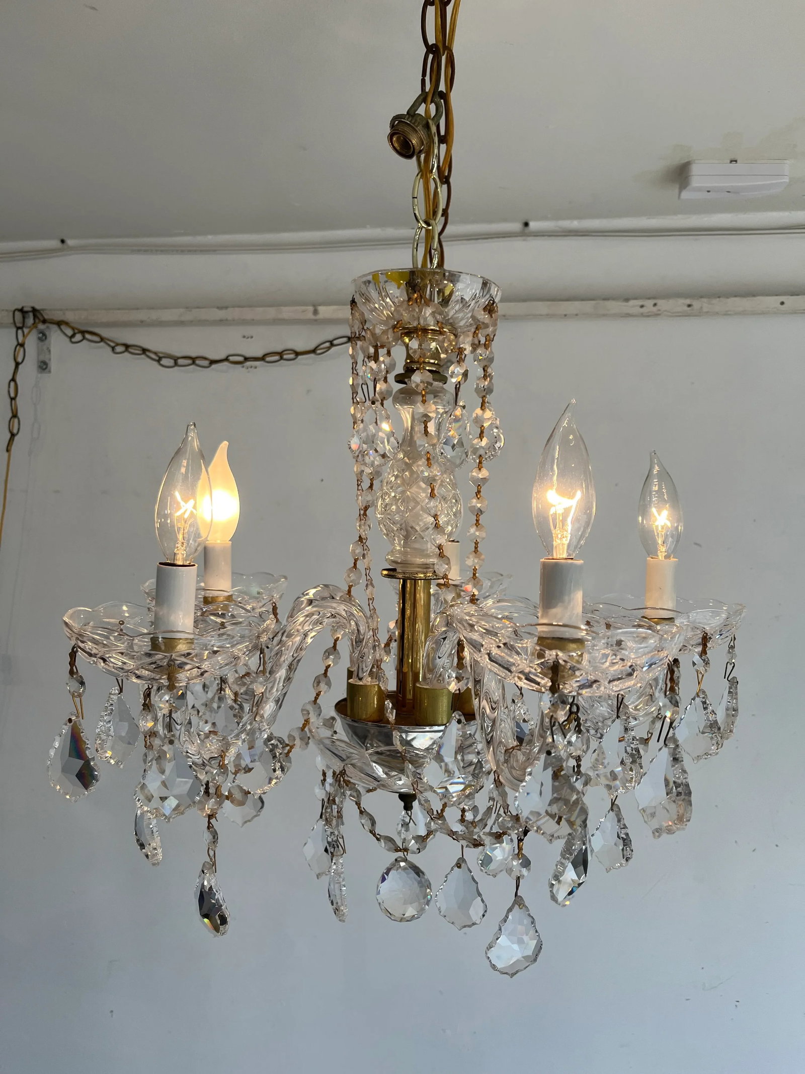 Vintage 5 Lights Wall Wall Chandelier - 6