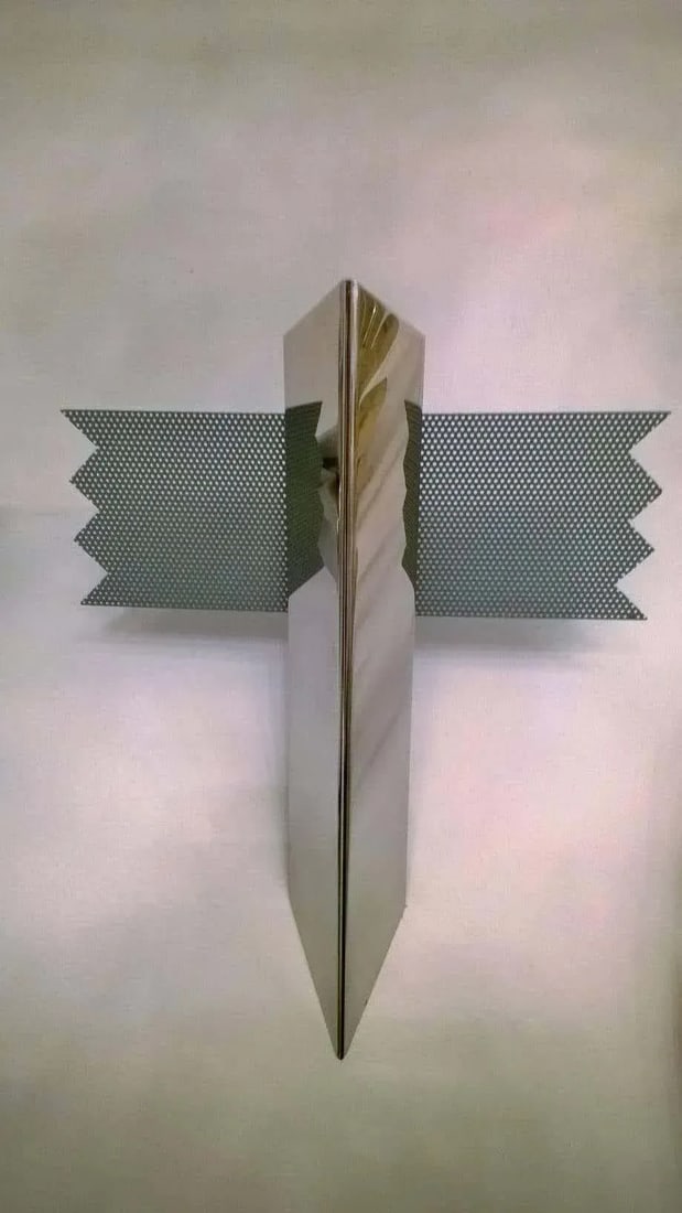 1980s Kalmar Memphis Style Chrome Wall Lights - Set of 3 - 2