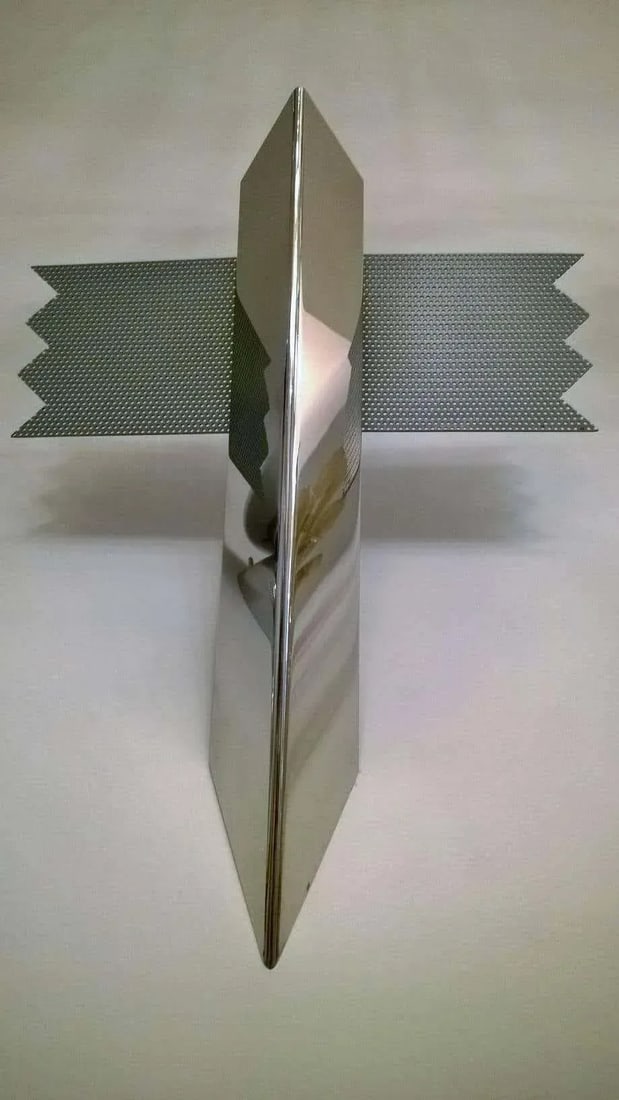 1980s Kalmar Memphis Style Chrome Wall Lights - Set of 3 - 8