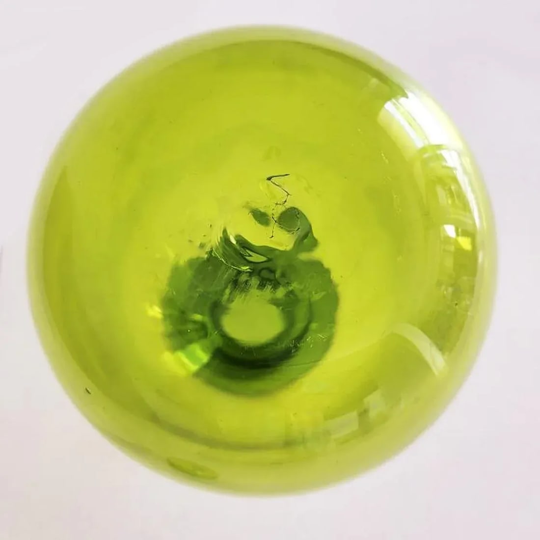 1970s Blenko Glass Decanter #7412 With Bubble Stopper by John Nickerson - 9