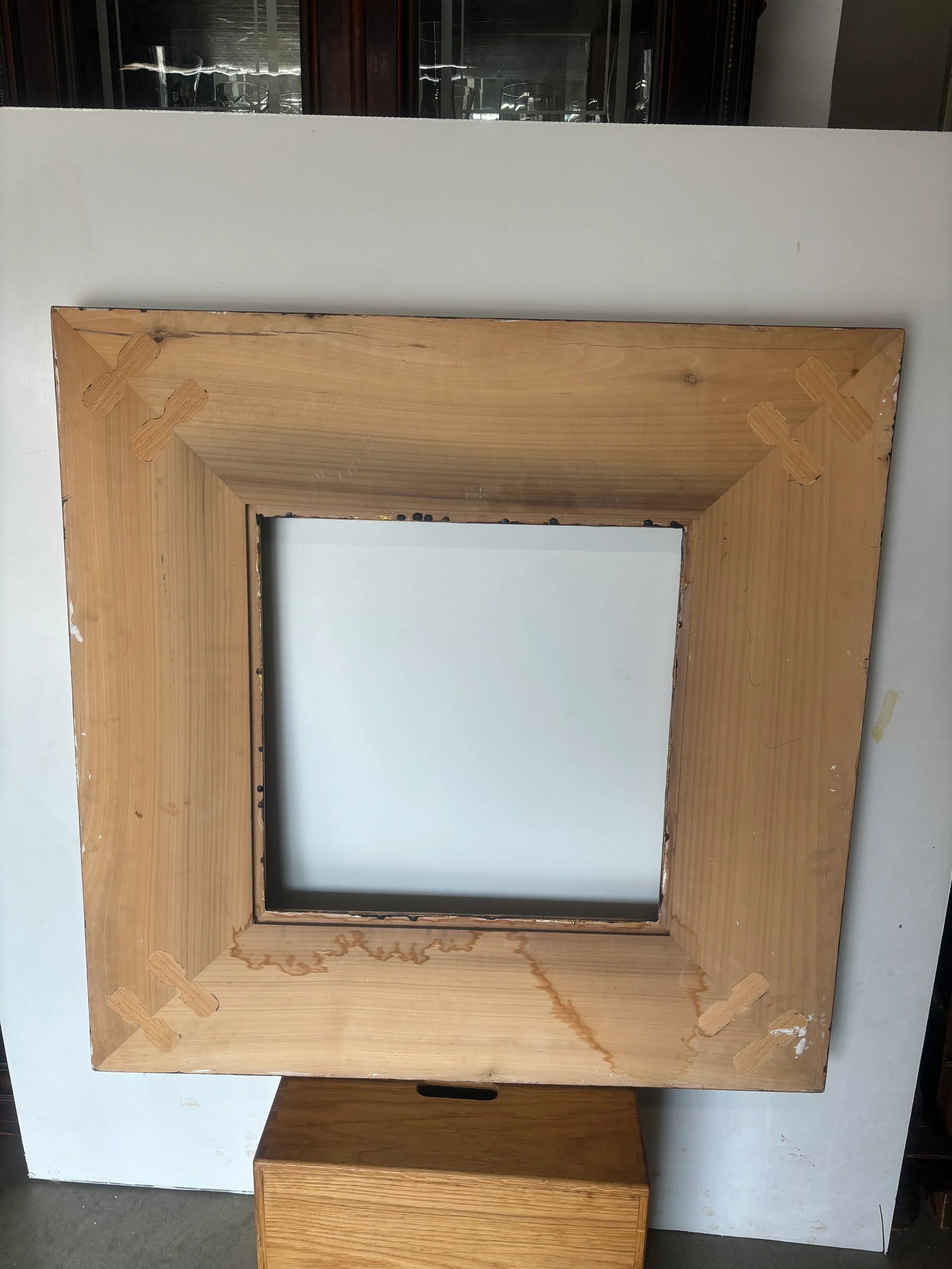 Black Chinoiserie Square Frame - 2