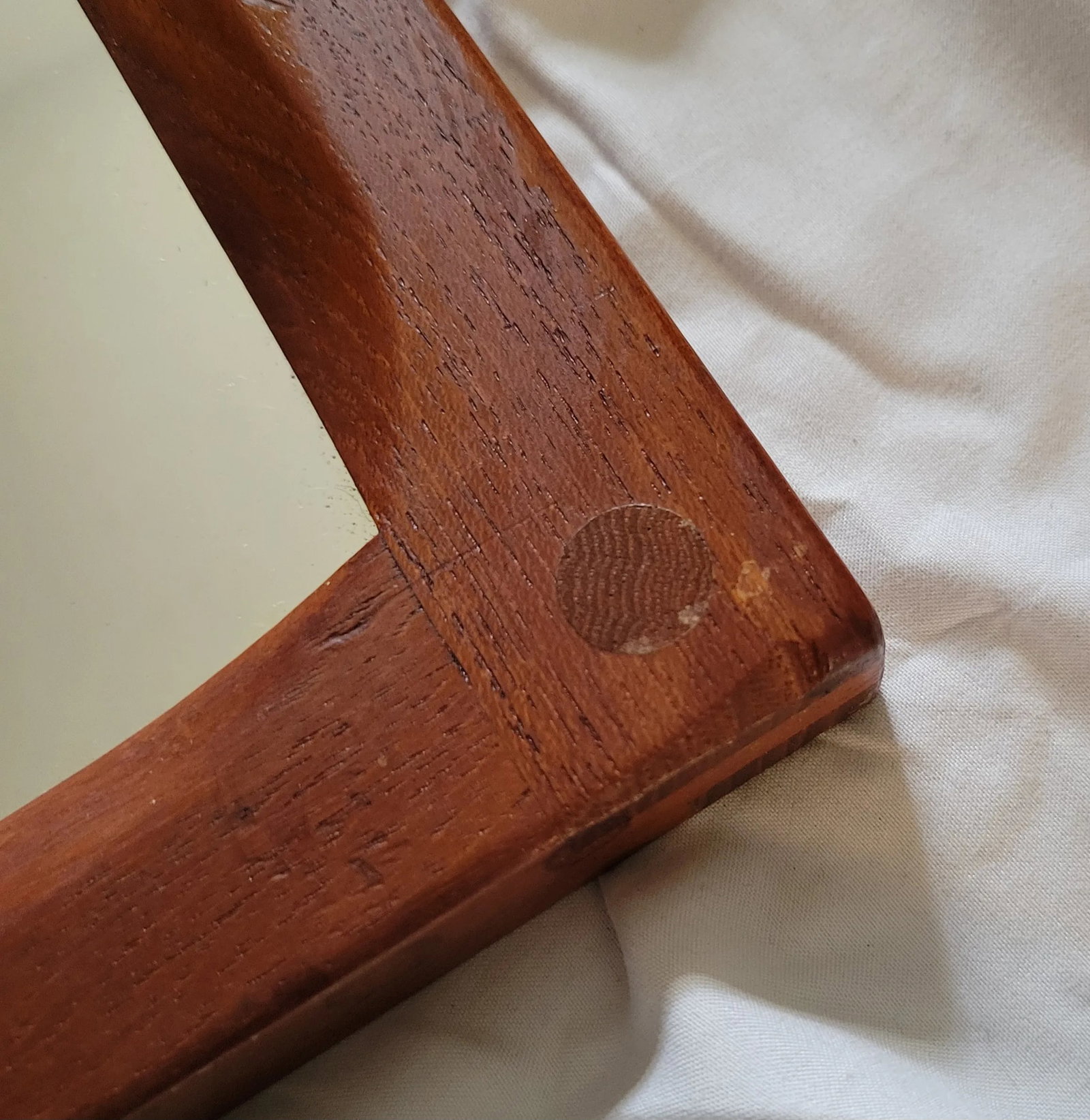1960s Danish Modern #162 Teak Mirror by Aksel Kjersgaard - 2
