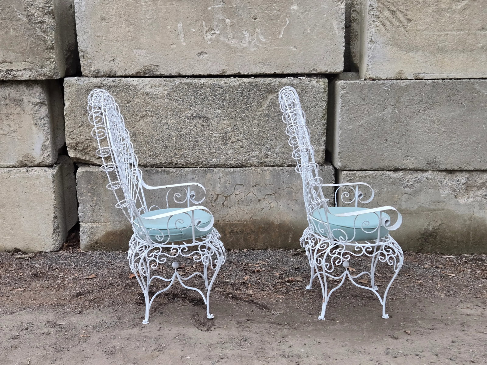 1920s Salterini Peacock Chairs, Attributed - Set of 2 - 7