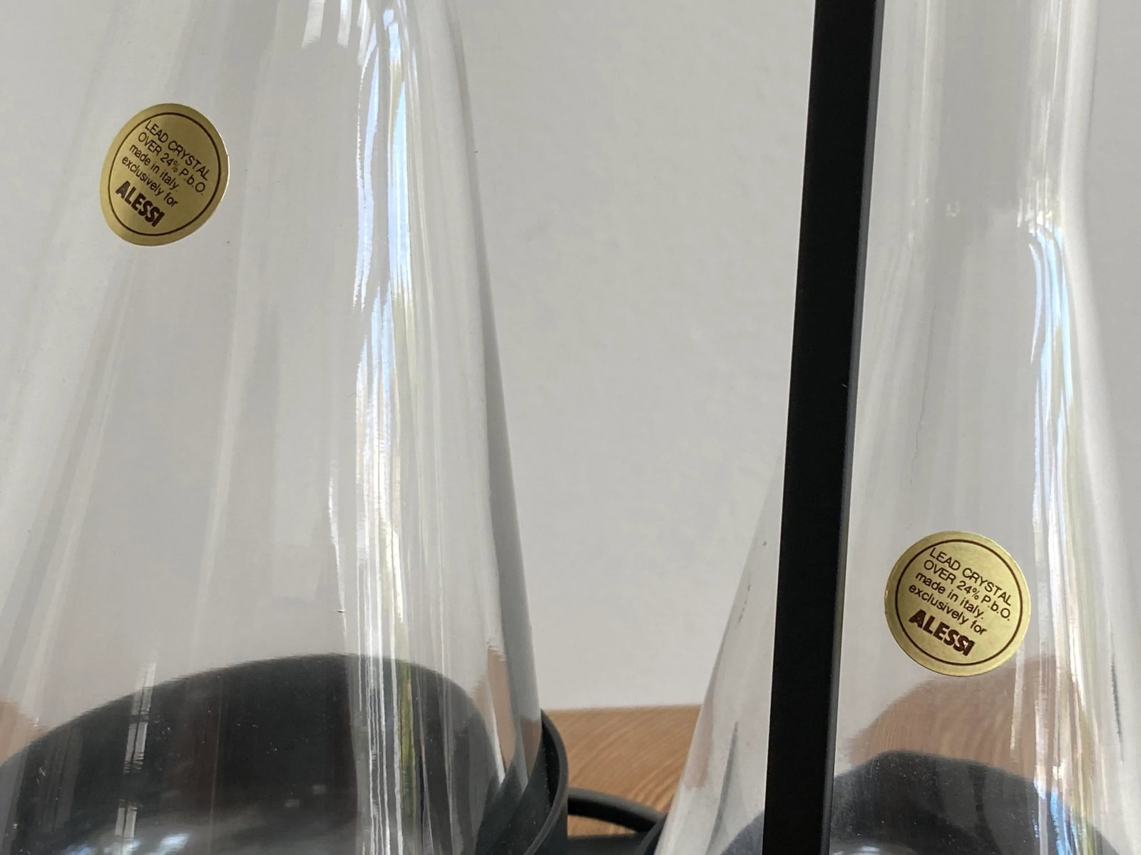 1980's Oil and Vinegar Cruet Set by Archille Castiglioni for Alessi - Set of 2 - 10