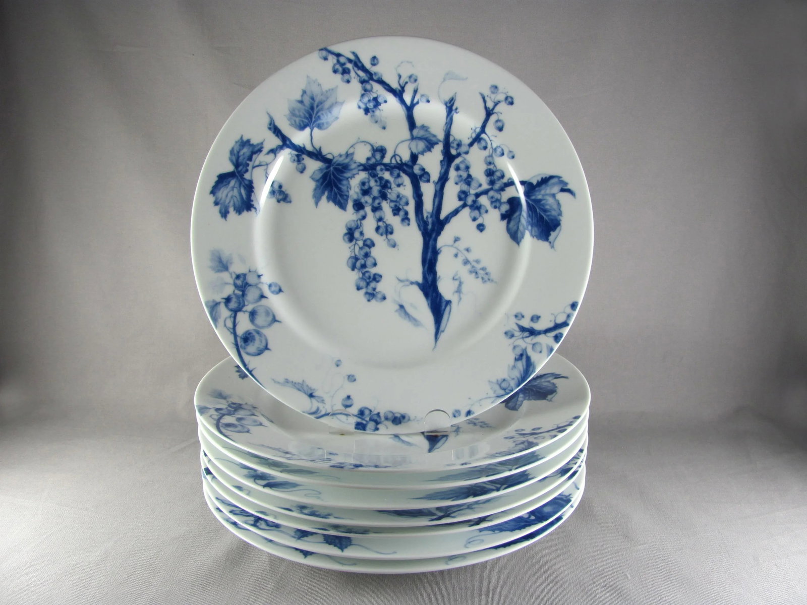 Williams Sonoma Ormonde Blue Dinner Plates - Set of 8 - 11