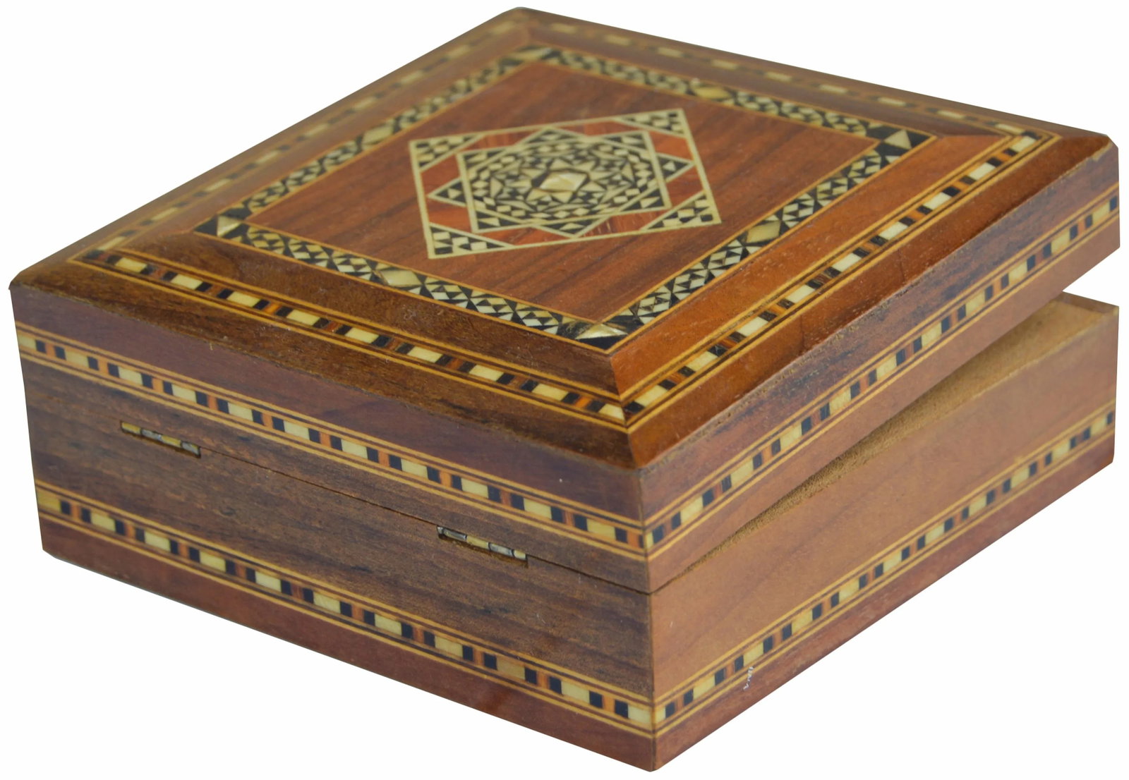Box W/ Mother-Of-Pearl Inlay - 3
