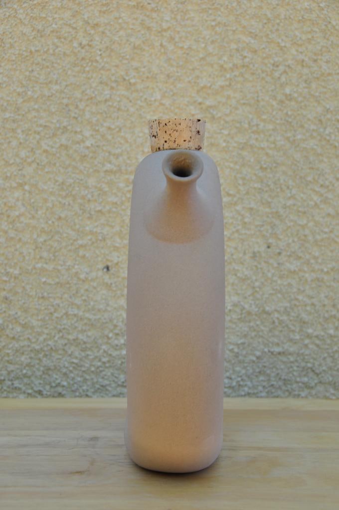 Doughnut Shaped Pottery Vase/Decanter/Pitcher/Jug - 11
