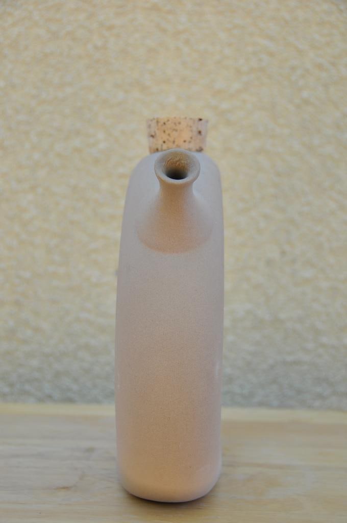 Doughnut Shaped Pottery Vase/Decanter/Pitcher/Jug - 8