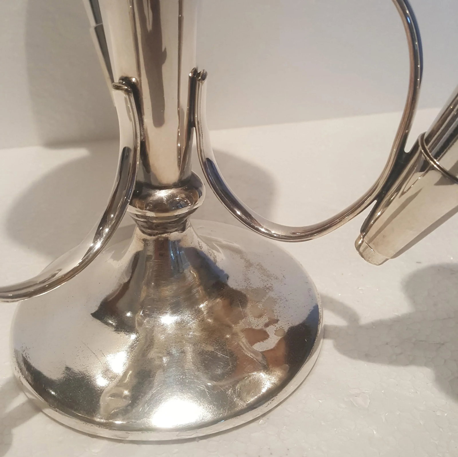 1920s Sheffield and London Trumpet Silver Plated Epergne - 5