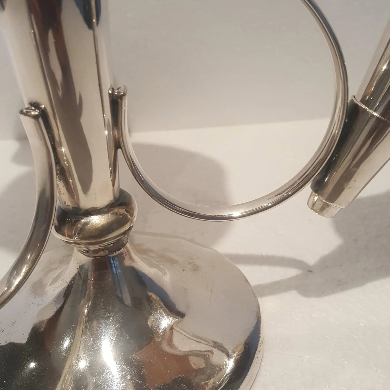 1920s Sheffield and London Trumpet Silver Plated Epergne - 6
