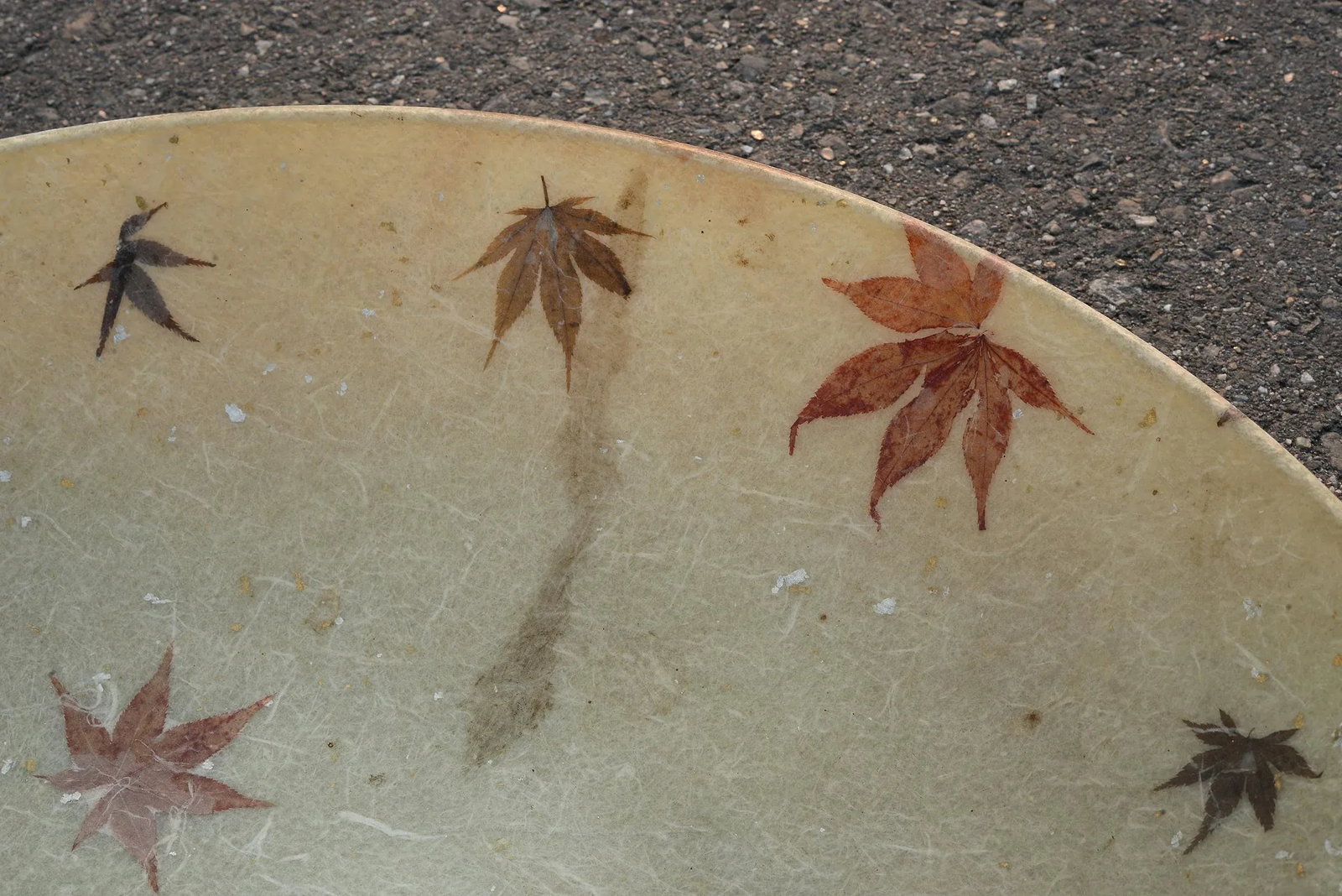 Large 1950s Mid Century Kimball Fiberglass Serving Bowl - 10