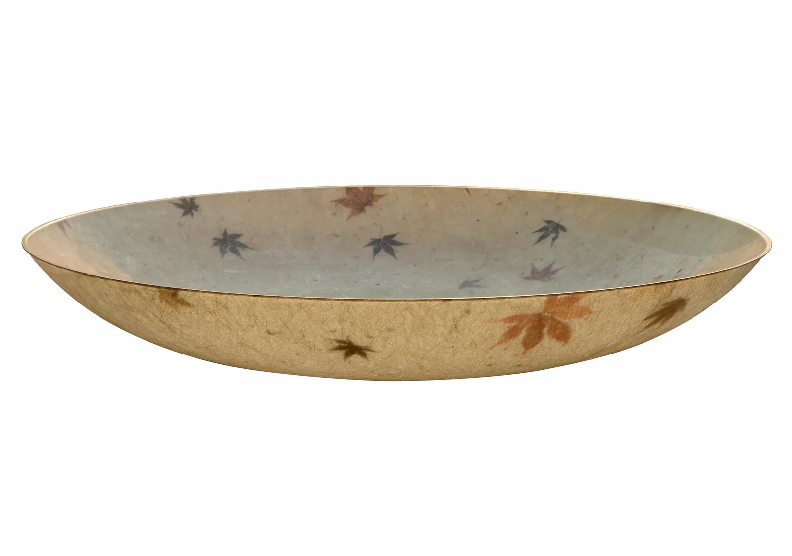 Large 1950s Mid Century Kimball Fiberglass Serving Bowl - 13
