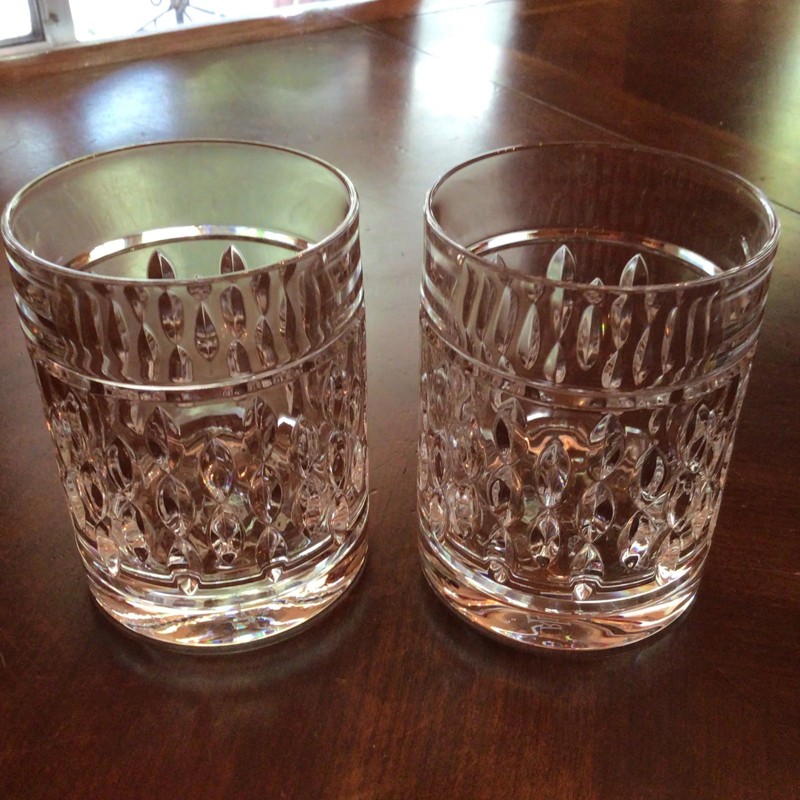 Ralph Lauren Aston Double Old Fashioned Crystal Whiskey Glass-Set of 2 - 10