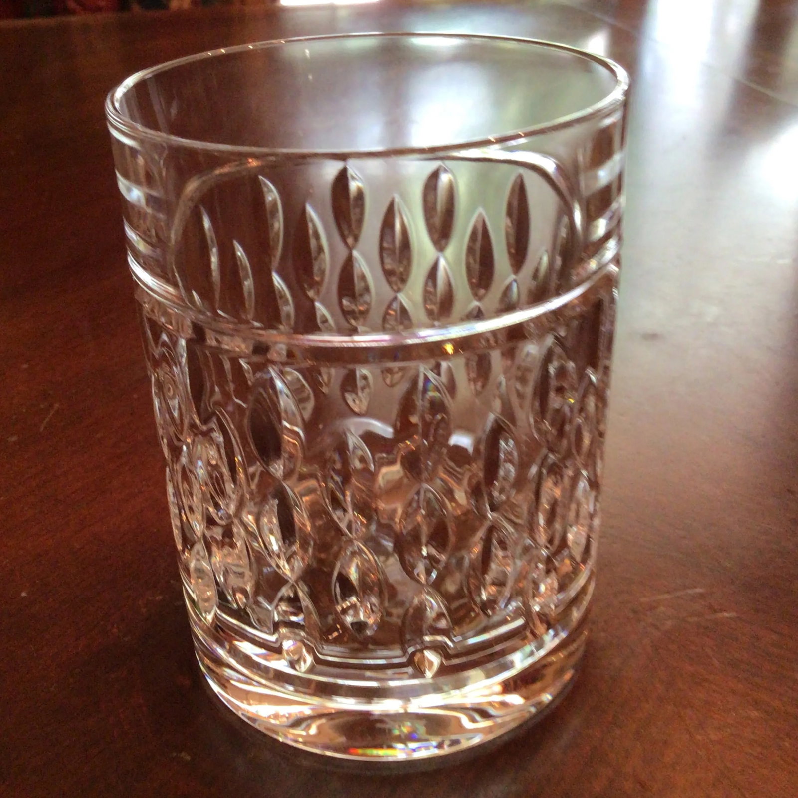 Ralph Lauren Aston Double Old Fashioned Crystal Whiskey Glass-Set of 2 - 2