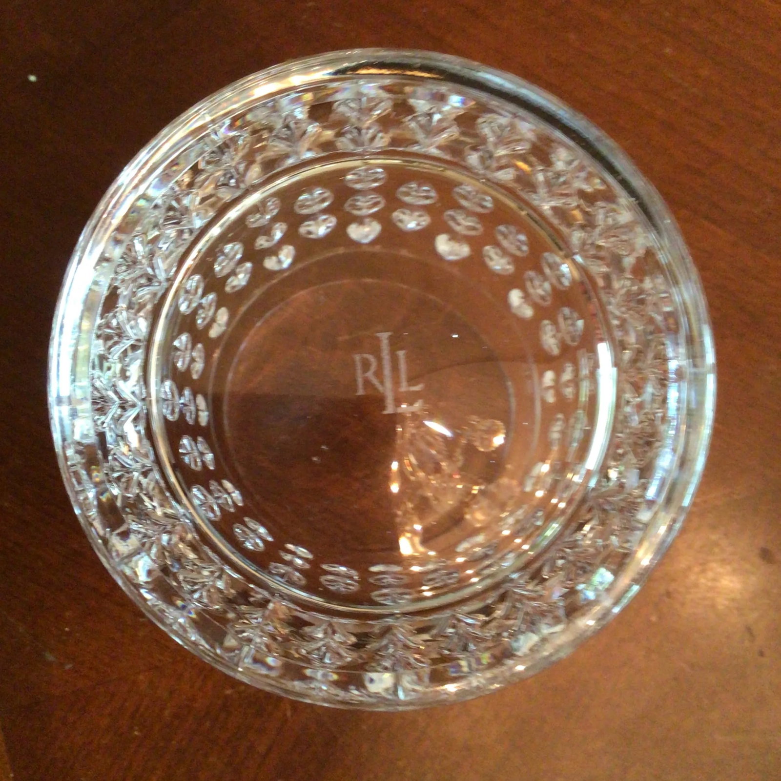 Ralph Lauren Aston Double Old Fashioned Crystal Whiskey Glass-Set of 2 - 5