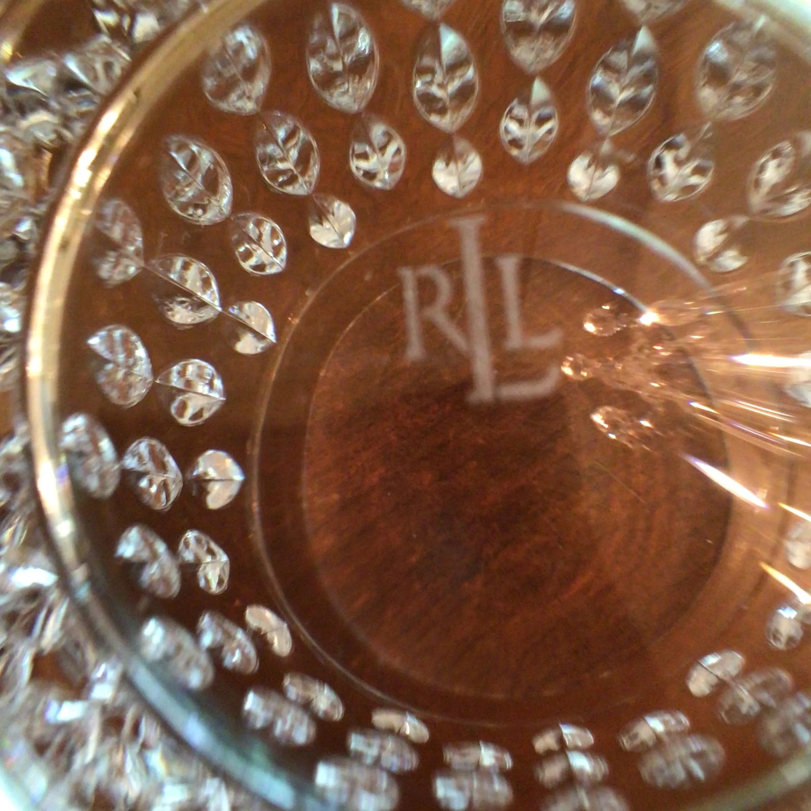 Ralph Lauren Aston Double Old Fashioned Crystal Whiskey Glass-Set of 2 - 7