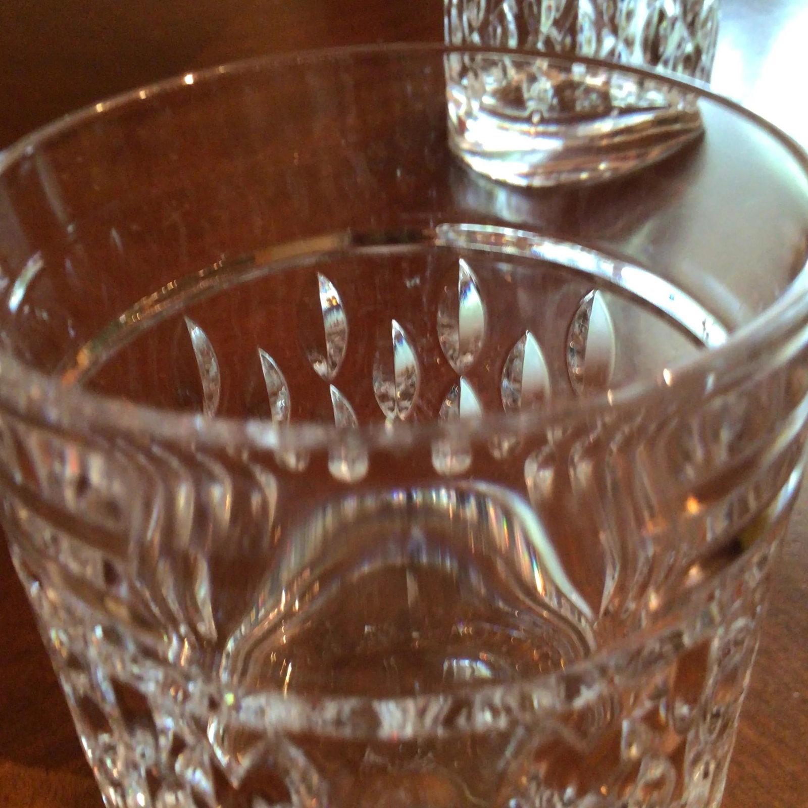 Ralph Lauren Aston Double Old Fashioned Crystal Whiskey Glass-Set of 2 - 8