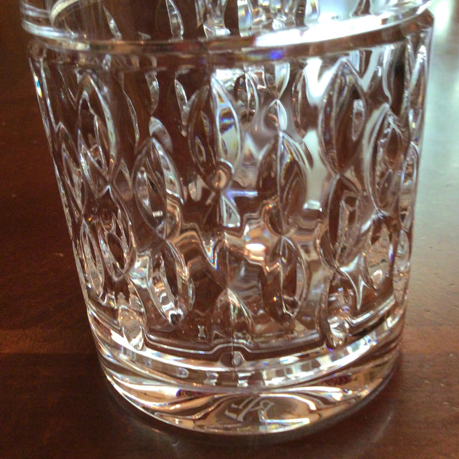 Ralph Lauren Aston Double Old Fashioned Crystal Whiskey Glass-Set of 2 - 9