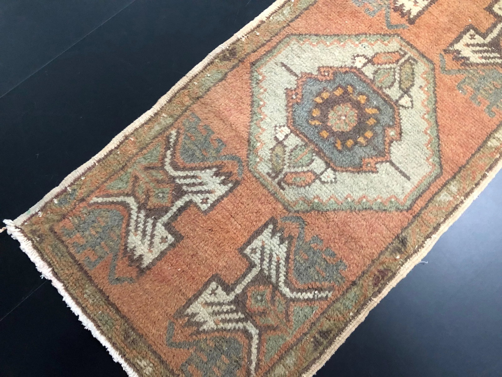 1960s Bohemian Turkish Handmade Rug - 4
