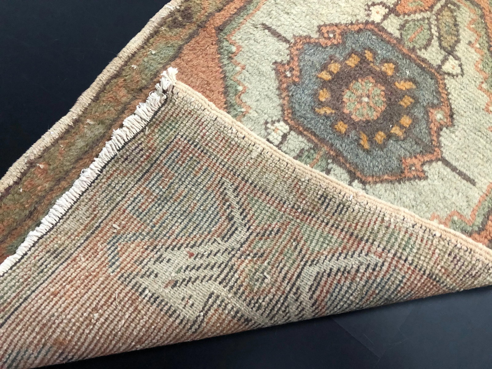 1960s Bohemian Turkish Handmade Rug - 5