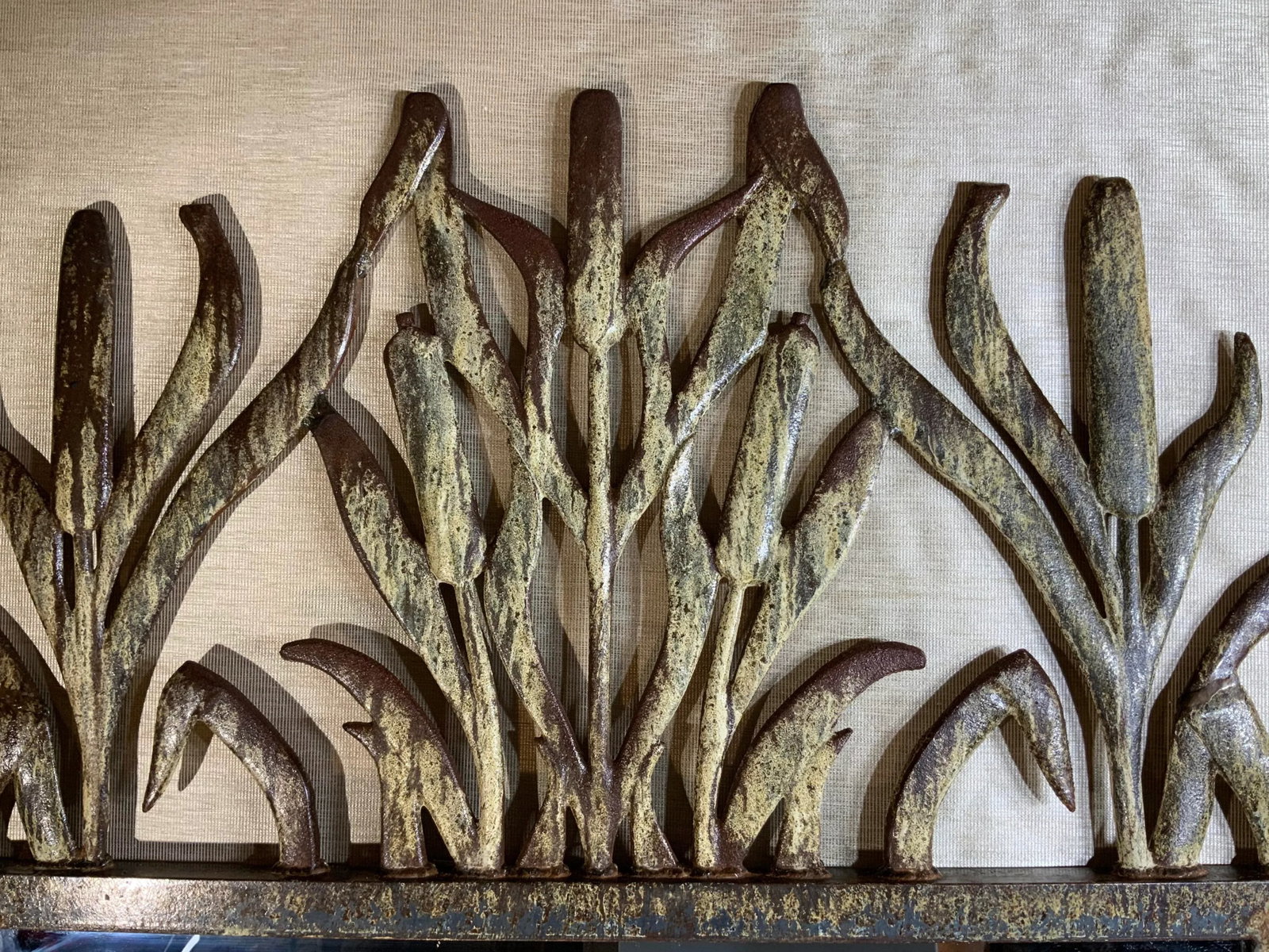 Cat Tail Iron Mirror - 9